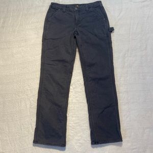 Carhartt Fleece Lined Pants - Size 6
